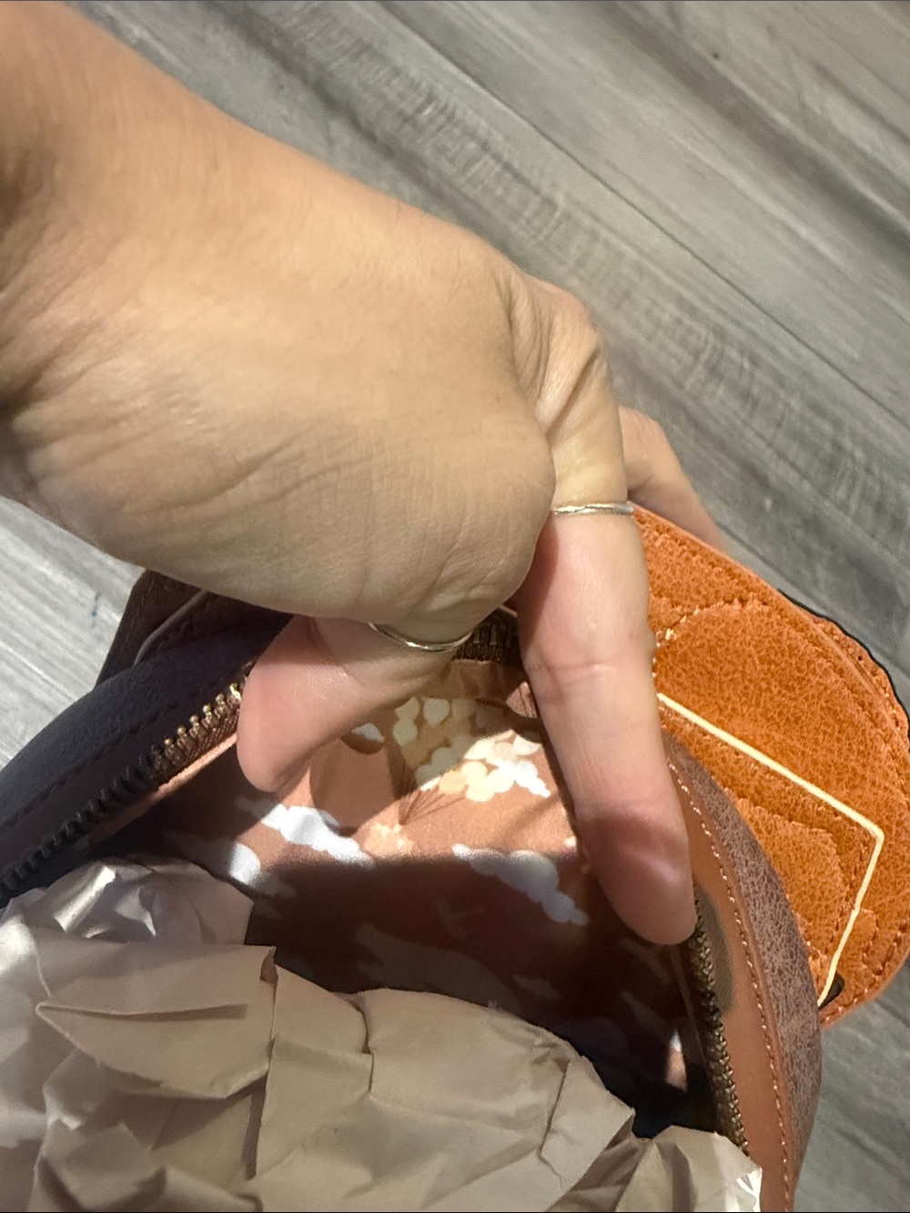 Loungefly Brown & Tan Up Character Mini Backpack - Picture 5 of 5